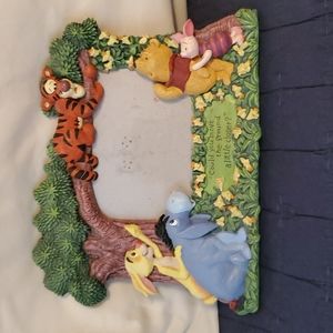 Winnie the Pooh Disney picture frame - Tigger, eeyore, pooh, piglet, rabbit